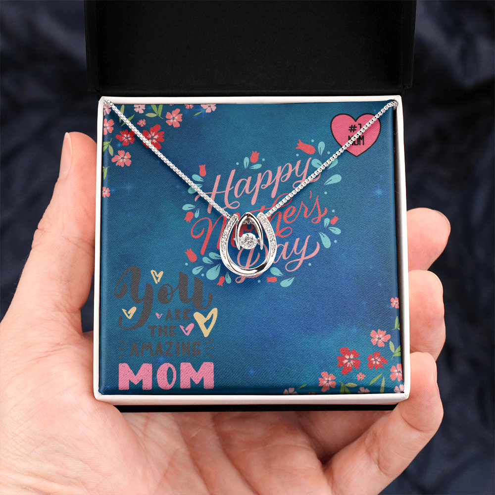 To My Mom-You are the amazing mom-Necklace