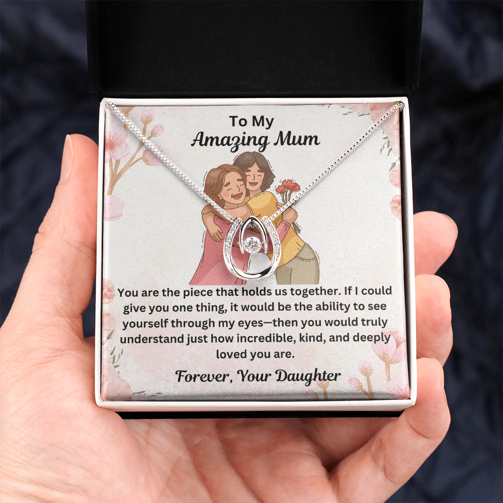 To My Mom-It would be the ability to see yourself through my eyes-Necklace