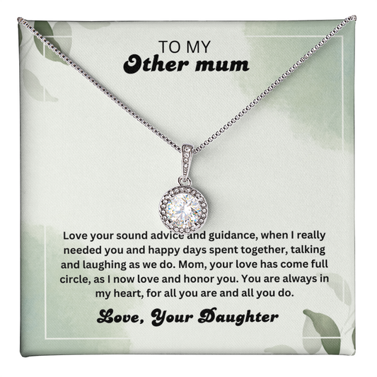 To My Bonus Mom-You are always in my heart-Necklace