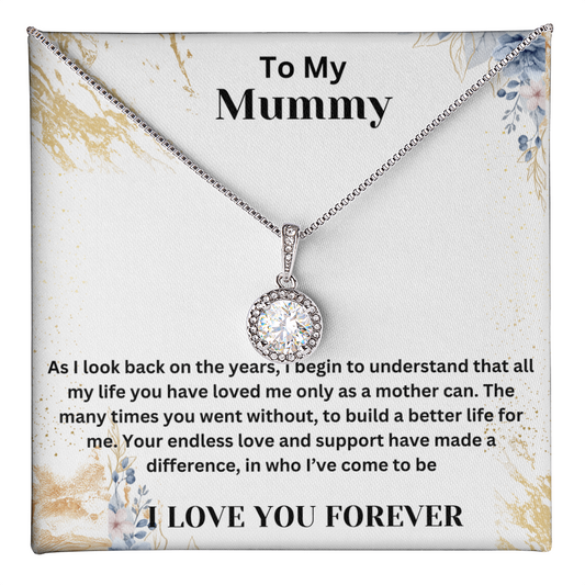 To My Mom-You have loved me only as a mother can-Necklace