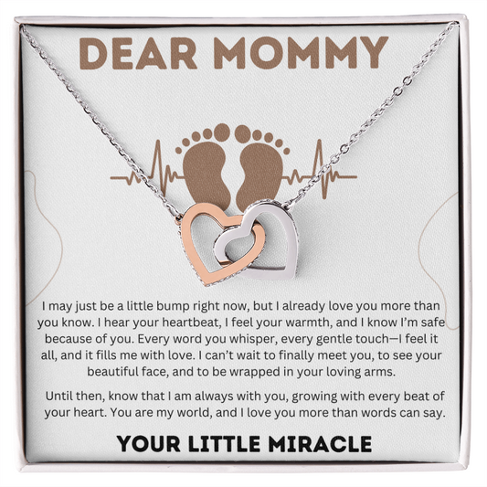 To My Mommy-Every word you whisper, every gentle touch-Necklace